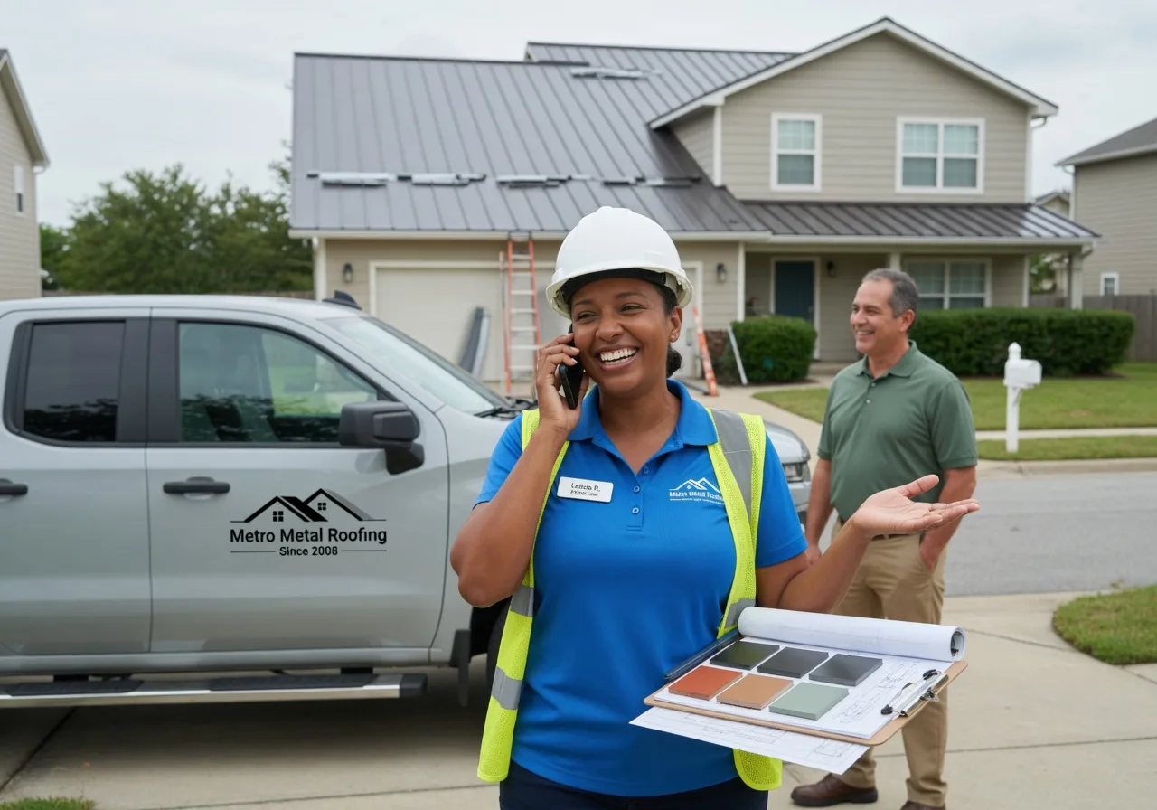 Storm Damage Metal Roof Repair in Michigan Center, MI